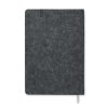 Carnet A5 avec couverture en feutre publicitaire
