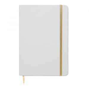 Carnet A5 dorée publicitaire