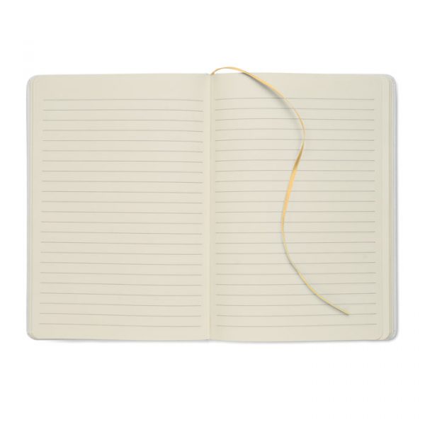 Carnet A5 dorée publicitaire