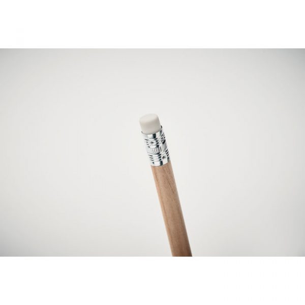 Crayon papier en bois personnalisable pour goodies d'entreprise
