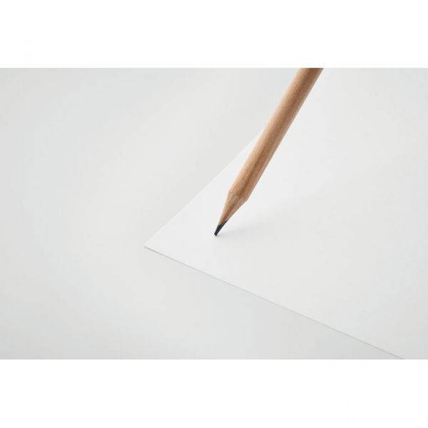 Crayon papier en bois personnalisable pour goodies d'entreprise