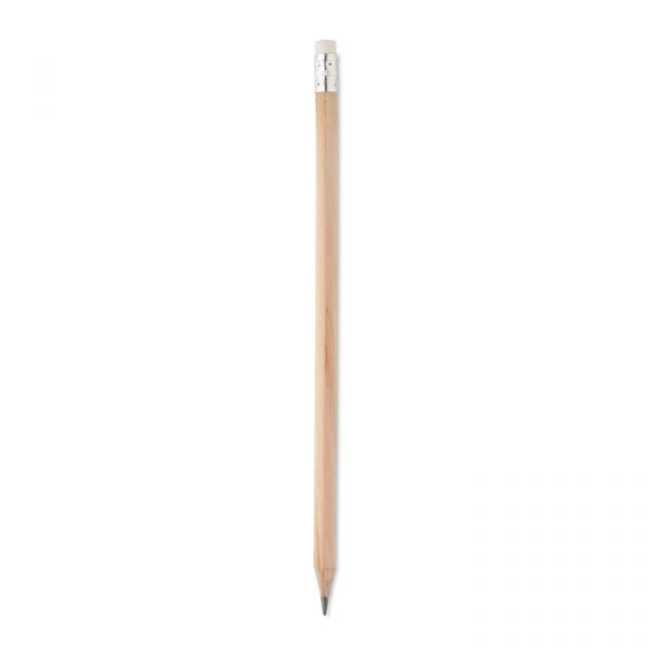 Crayon papier en bois personnalisable pour goodies d'entreprise