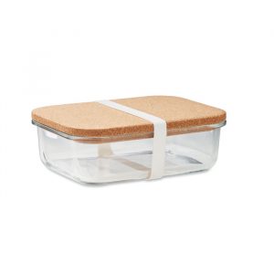 Lunchbox en verre publicitaire avec logo