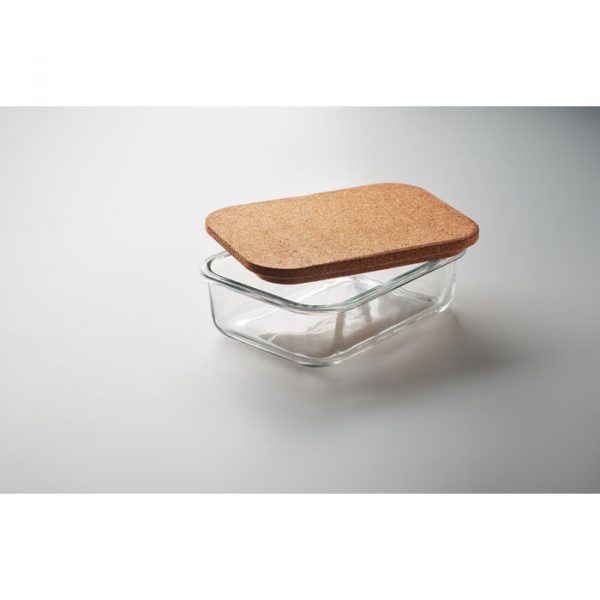 Lunchbox en verre publicitaire avec logo
