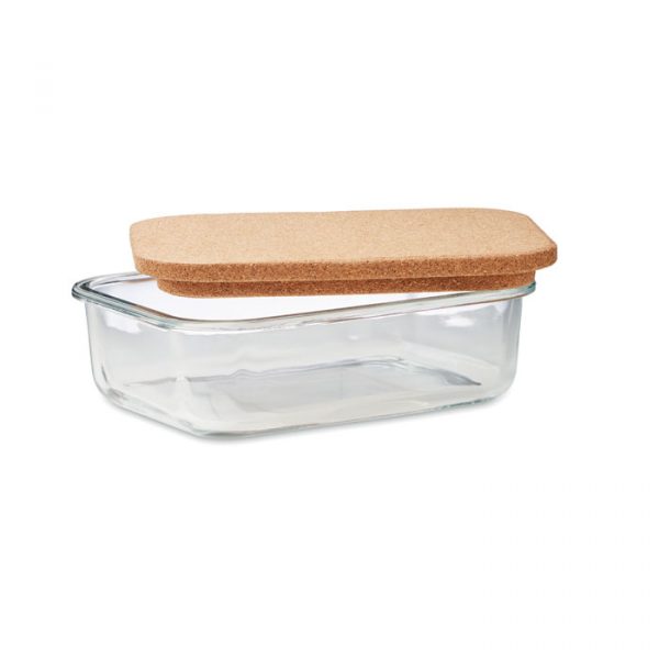 Lunchbox en verre publicitaire avec logo