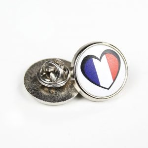 Pin's acier Made in France personnalisable