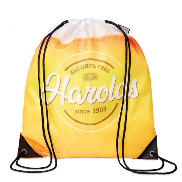 Sac à cordon entièrement personnalisable avec votre logo - Goodies personnalisés