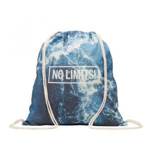 Sac à cordon publicitaire entièrement personnalisé