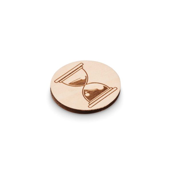 Pin's Épinglette en bois personnalisable