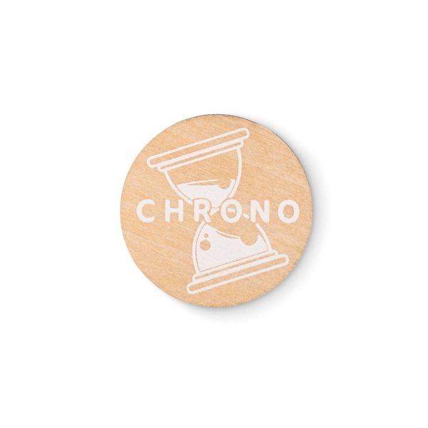 Pin's Épinglette en bois personnalisable