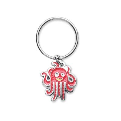Porte clé en zinc avec forme personnalisée