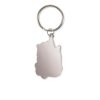 Porte clé en zinc avec forme personnalisée