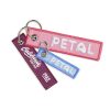 Porte clés en tissu avec logo en broderie - Goodies entreprise