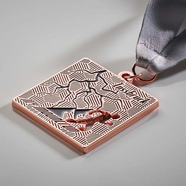 Médaille en zinc entièrement personnalisable