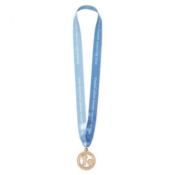 Médaille en bois de forme personnalisée
