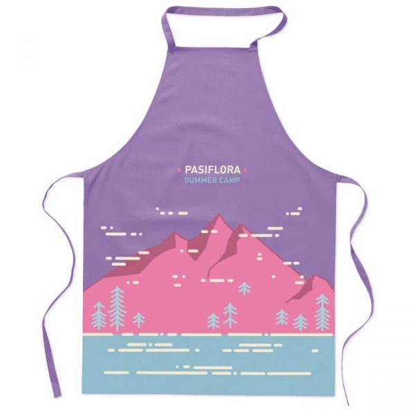 Tablier en coton entièrement personnalisé avec votre logo