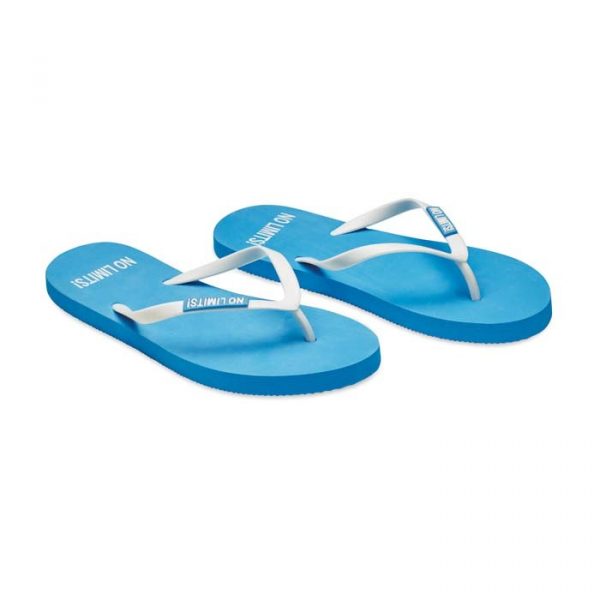 Tongs publicitaire entièrement personnalisable - Goodies entreprise