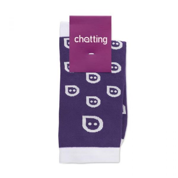Chaussette personnalisée écologique fabriquée en Europe