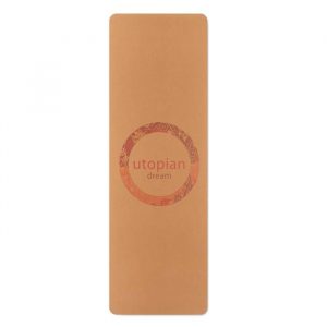 Tapis de yoga en liège entièrement personnalisable