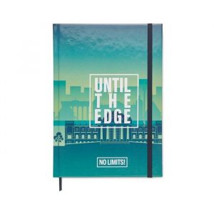 Carnet A5 écologique couverture rigide Made in Europe. Entièrement personnalisable