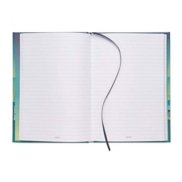 Carnet A5 écologique couverture rigide Made in Europe. Entièrement personnalisable