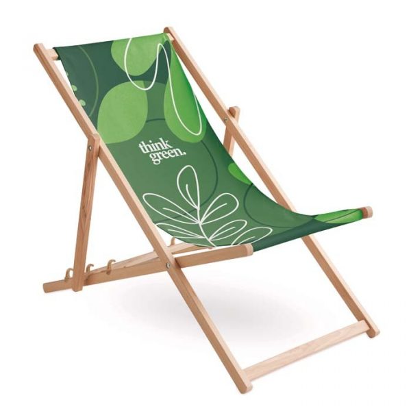 Chaise longue en bois entièrement personnalisable