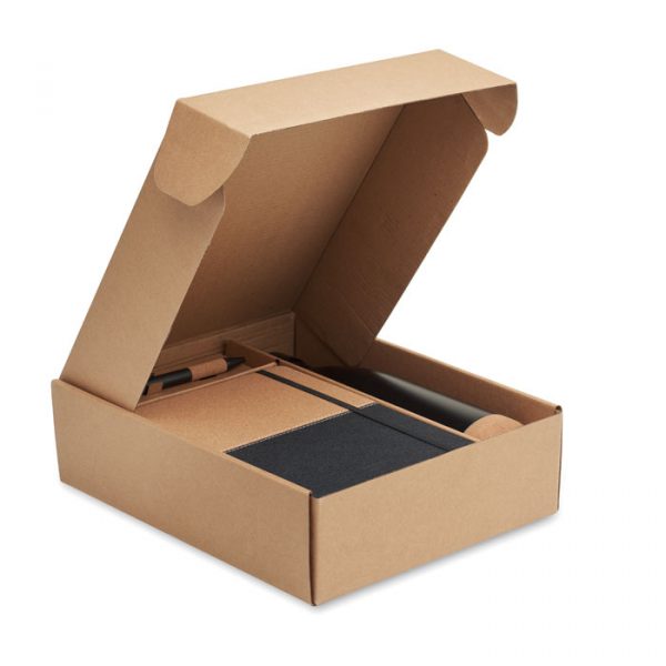Welcome pack personnalisable avec gourde carnet et stylo