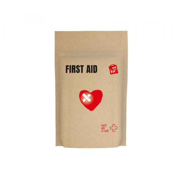 Mini kit de premier secours personnalisé avec un logo