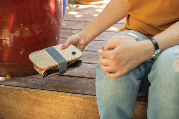 Lunch box publicitaire personnalisable avec un marquage nominatif