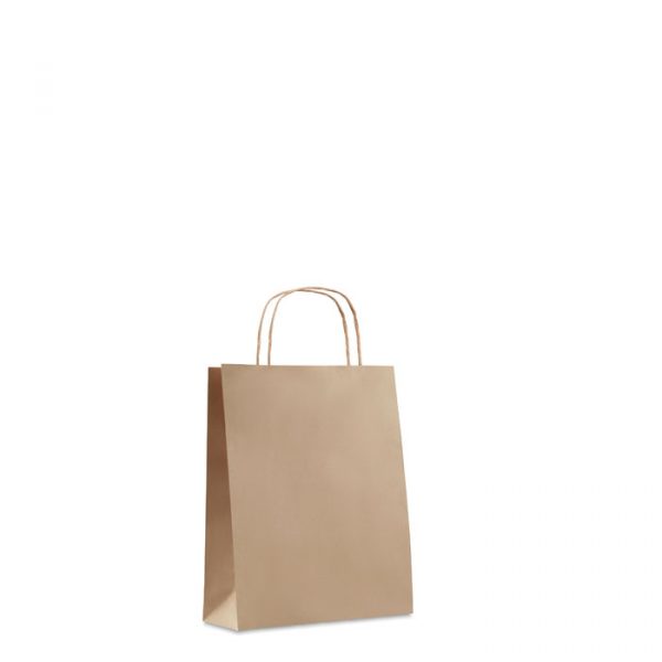 Sac kraft shopping kraft personnalisable pour entreprise