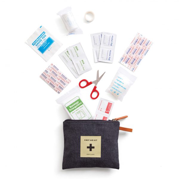 Kit de premiers secours personnalisable en coton