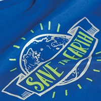 Exemple de marquage publicitaire par sérigraphie