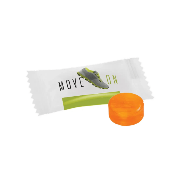 Bonbon personnalisé avec logo d'entreprise