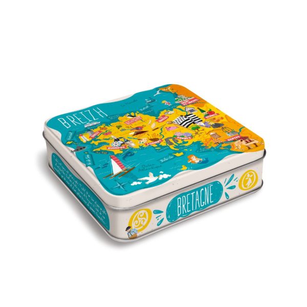 Boîte métal personnalisée pour cadeau d'entreprise