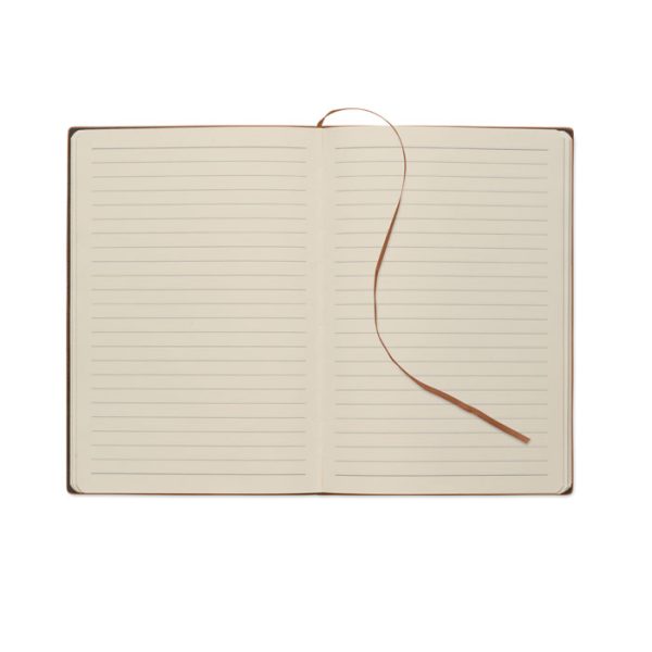 carnet A5 publicitaire avec effet patiné