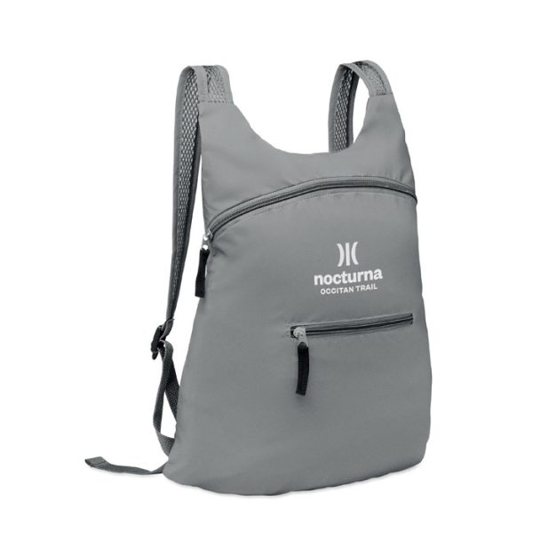 Sac à dos de sport pliable & réfléchissant personnalisé
