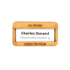 Badge en bois personnalisable et Made in France