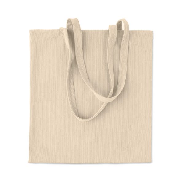 Tote bag publicitaire en velours côtelé - 220 gr/m²