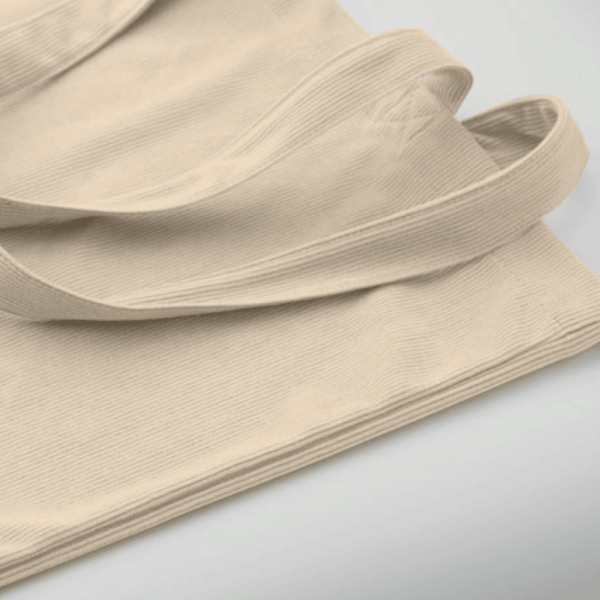 Tote bag publicitaire en velours côtelé - 220 gr/m²