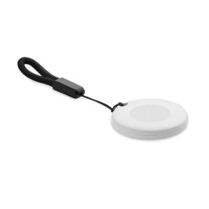 Porte-clés MILI Lifemate Life Tag Duo. Dispositif de localisation intelligent compatible Apple Find My / Google Find Hub, livré avec dragonne et anneau supplémentaire. Indice d’étanchéité IP65.