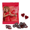 Bonbons personnalisés cœurs au jus de cassis