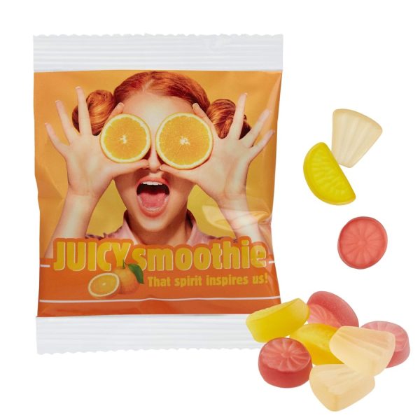 Gommes de fruits exotiques Vegan à personnaliser - 20 gr - Goodies alimentaire