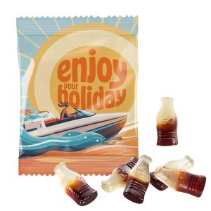 Bonbons coca en sachet personnalisable - 18 gr