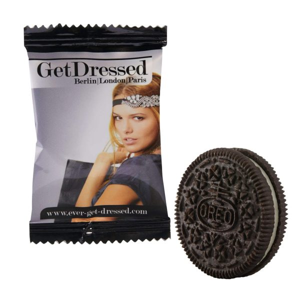 Biscuit oreo avec sachet personnalisable - 11 gr