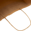 Sac en papier Kraft personnalisé 80 g/m² avec poignées torsadées - 25 x 11 x 32 cm