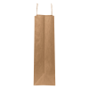 Sac en papier Kraft publicitaire 90 g/m2 - 49,5 x 14 x 44 cm