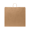 Sac en papier Kraft publicitaire 90 g/m2 - 49,5 x 14 x 44 cm