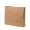 Sac en papier Kraft publicitaire 90 g/m2 - 49,5 x 14 x 44 cm