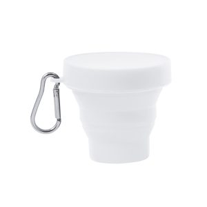 Goblet pliable en silicone personnalisable avec un lgoo