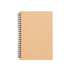 Carnet A5 publicitaire à spirale en papier de pierre